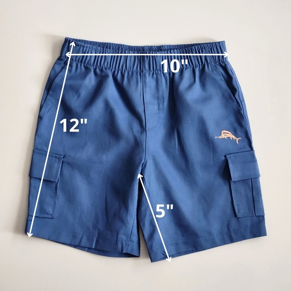 Tommy Bahama Boys Set 3-pieces Button Down Shirt Graphic T-Shirt & Shorts Size 4 - Picture 16 of 16